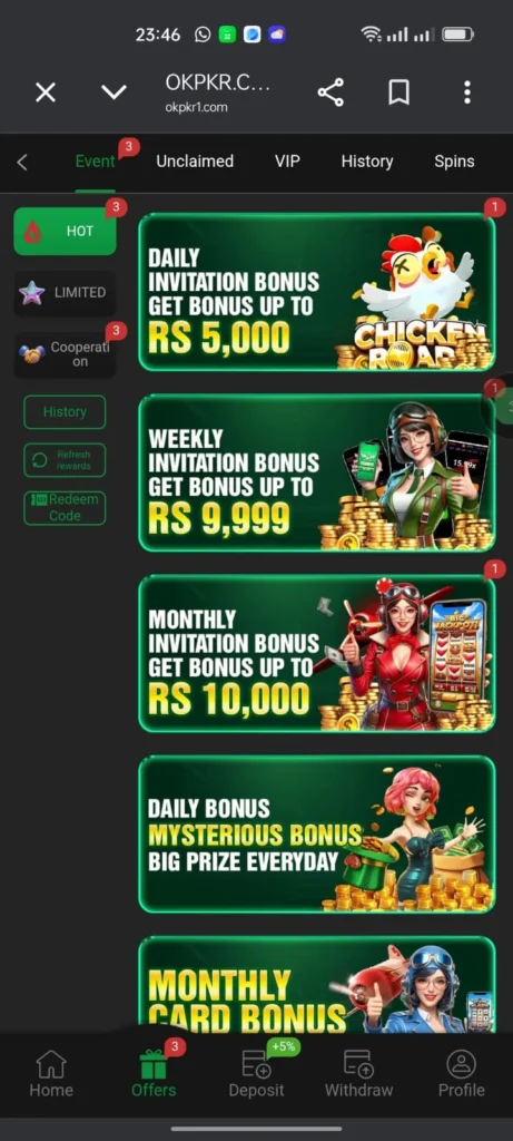 OK PKR Games